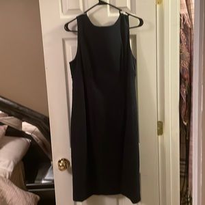 Ann Taylor navy shift dress
